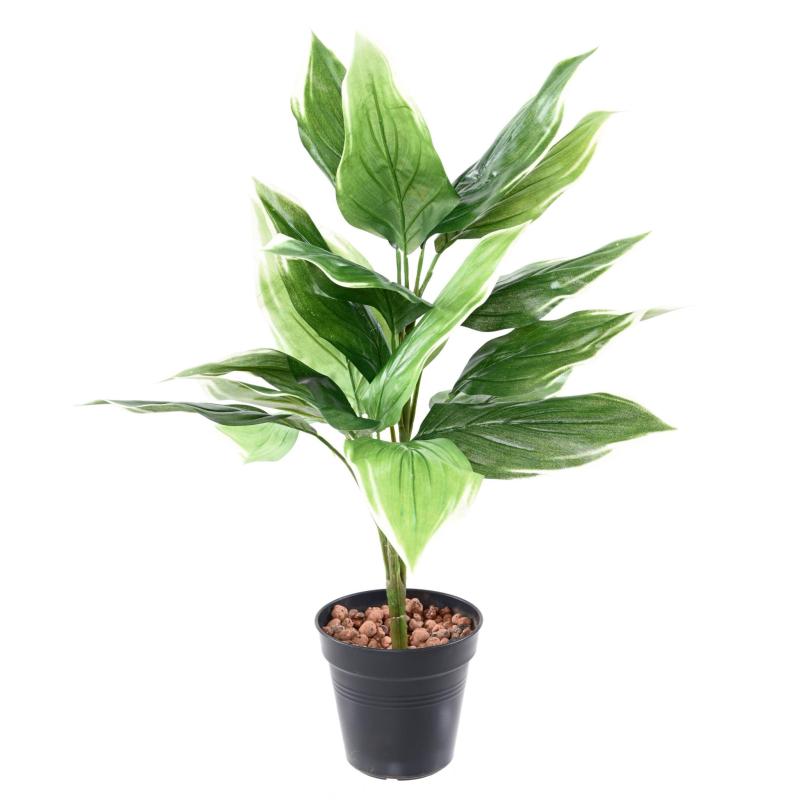 Hosta Artificiel 18 Feuilles