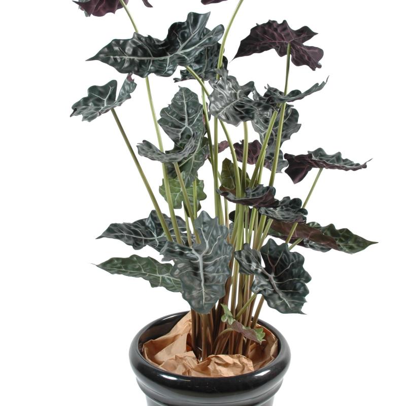 Alocasia Artificiel Pot