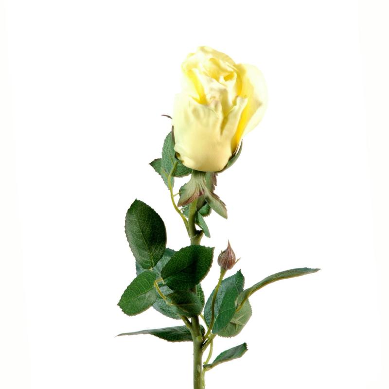Rose Artificielle Joey Bouton Ouvert