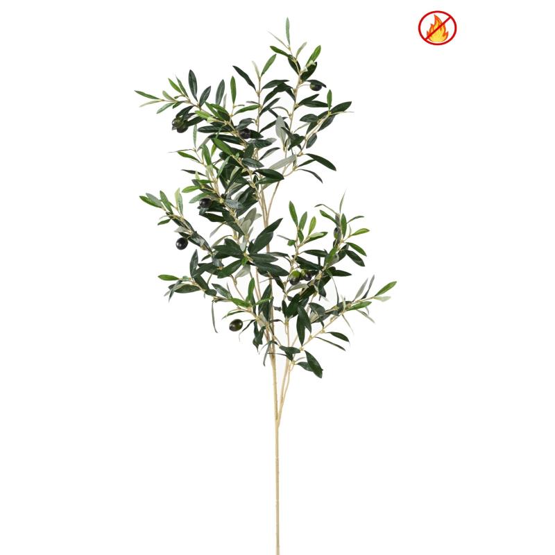 Olivier Artificiel NEW SPRAY 109cm FR - Fire Resistant