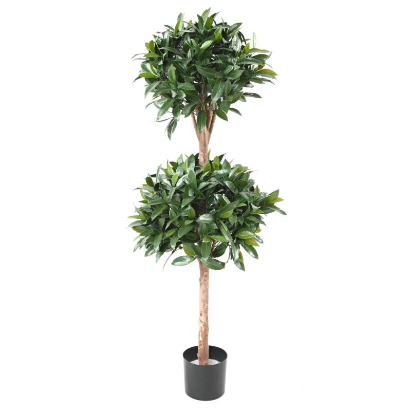 Laurier Nobilis Artificiel NEW Double Boule 140 UV