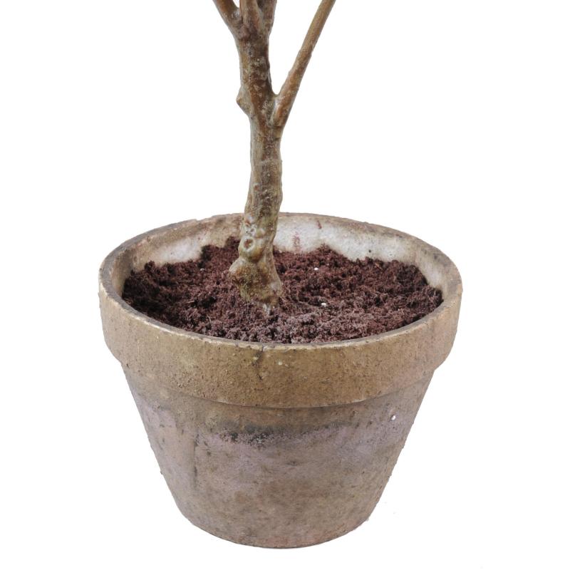 Hortensia Artificielle Pot Terre
