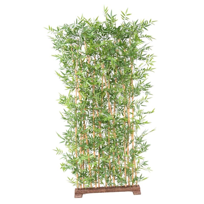 Bambou Artificiel Japanese PLAST Haie UV Socle 70