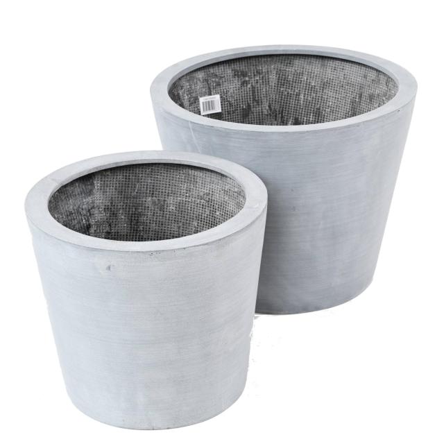 Rond Conique FIBER Gris