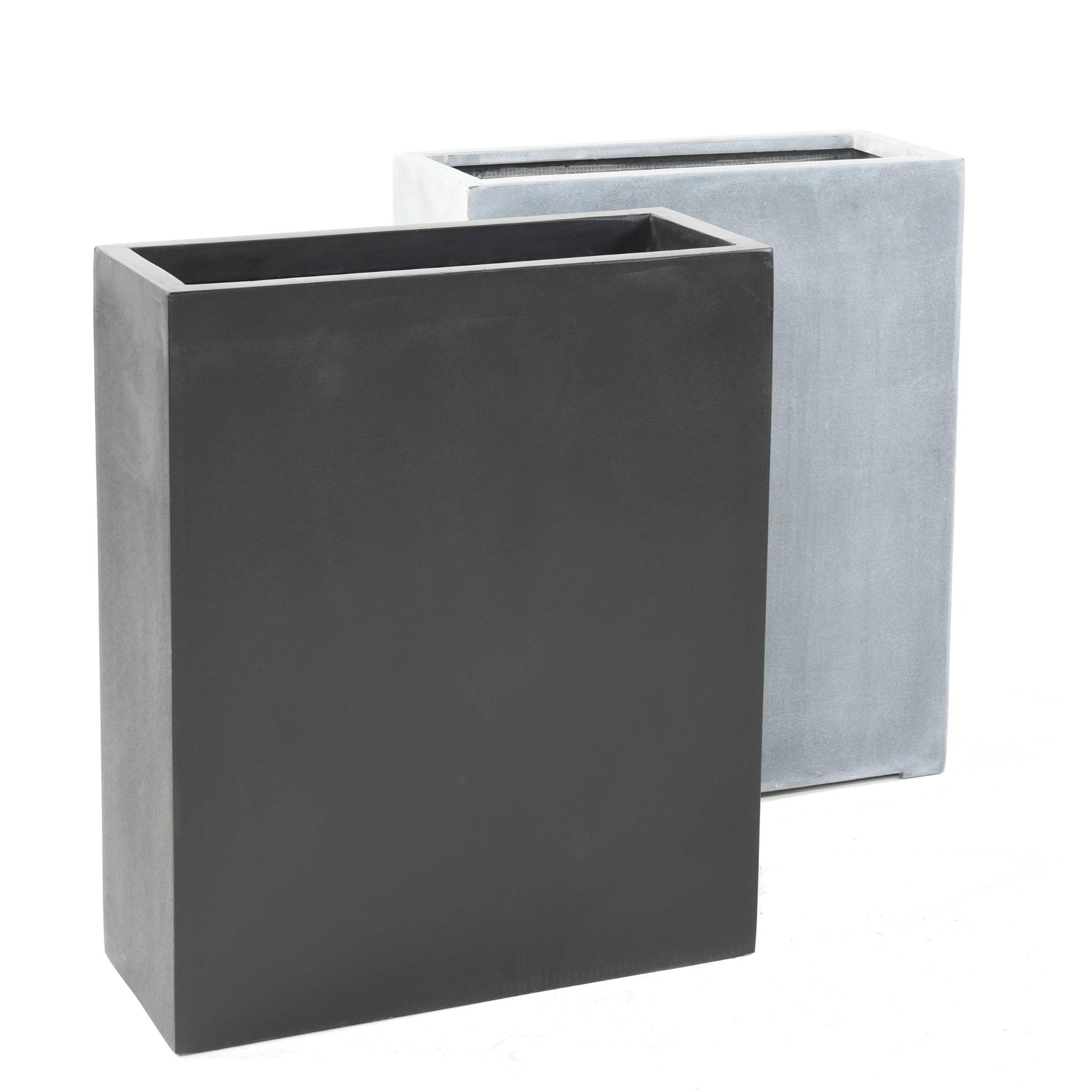 Jardiniere Haute FIBER Gris